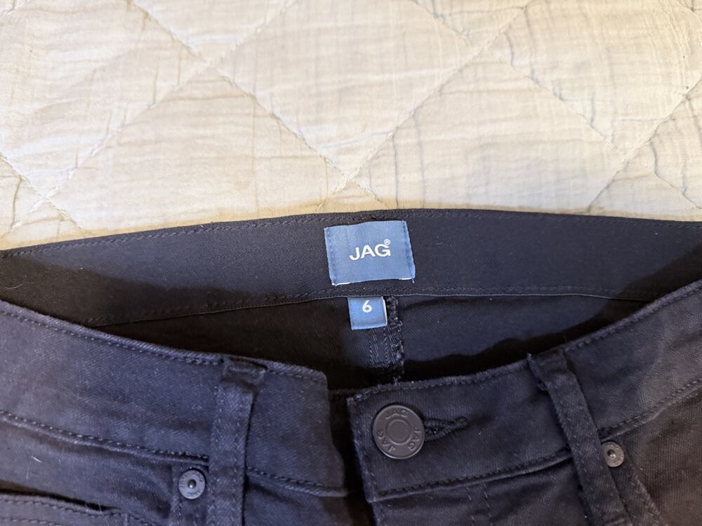 JAG Jeans Black Flare Bootcut Jeans Size 6 Stretch Denim